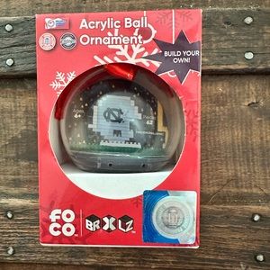 North Carolina Tarheels Christmas tree Ornament NWT Football build your own